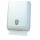 Dispenser asciugamani piegati - 28x13,7x37,5 cm - plastica - bianco - Mar Plast