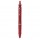 Penna a sfera a scatto Acroball Plastic - punta 1.0mm - rosso  - Pilot