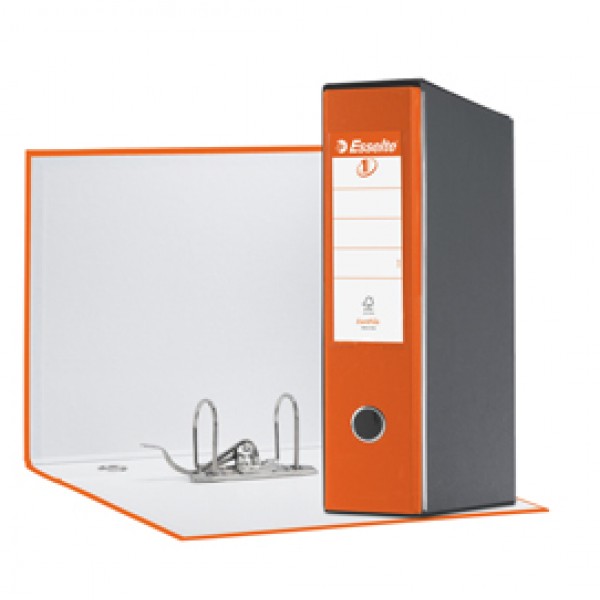 Registratore Eurofile G55 - dorso 8 cm - protocollo 23x33 cm - arancione - Esselte Registratore Eurofile G55 - dorso 8 cm - protocollo 23x33 cm - arancione - Esselte