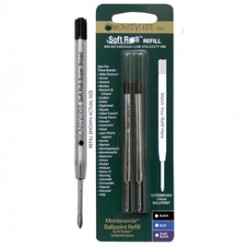 Refill per sfera Parker - punta large - blu  - Monteverde - conf. 2 pezzi