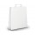 Shopper - maniglia piattina - 22 x 10 x 29 cm - carta kraft - bianco - Mainetti Bags - conf. 350 pezzi
