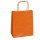 Shopper Twisted - maniglie cordino - 26 x 11 x 34,5 cm - carta kraft - arancio - Mainetti Bags - conf. 25 pezzi