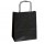 Shopper Twisted - maniglie cordino - 26  x 11 x 34,5 cm - carta kraft - nero - Mainetti Bags - conf. 25 pezzi