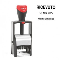 Timbro Datario Classic Line 2360 - autoinchiostrante - 30x45 mm - 5 righe - Colop®