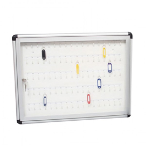 Bacheca murale portachiavi - 45 x 60 cm - 90 posti chiave - Metalplus Bacheca murale portachiavi - 45 x 60 cm - 90 posti chiave - Metalplus