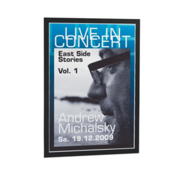 Cornice espositiva Duraframe® - A4 - 21 x 29,7 cm - nero - Durable Cornice espositiva Duraframe® - A4 - 21 x 29,7 cm - nero - Durable