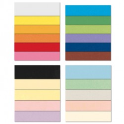 Cartoncino Bristol Color - 70x100cm - 200gr - celeste 08 - Favini - blister 10 fogli