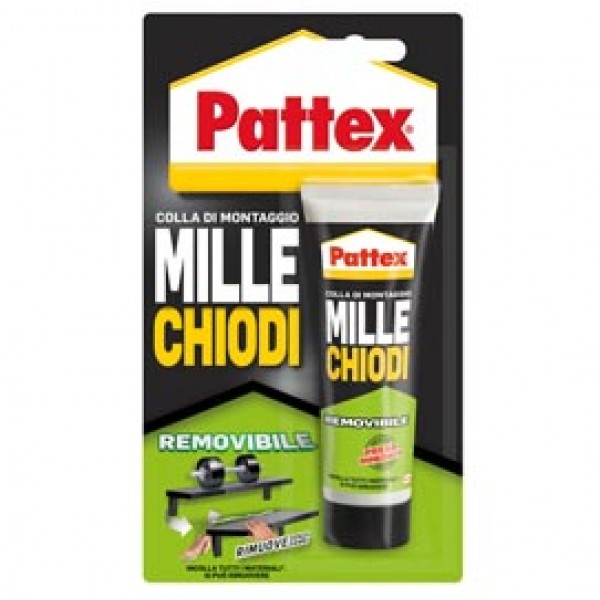 Adesivo Pattex® MilleChiodi - removibile - 100 gr - Pattex®