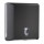 Dispenser asciugamani piegati Soft Touch - 29x10,5x30,5 cm - nero - Mar Plast