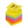 Blocco Post it® Super Sticky Z Notes - R330-NR NEON - 76 x 76 mm - assortiti neon - 100 fogli - Post it®