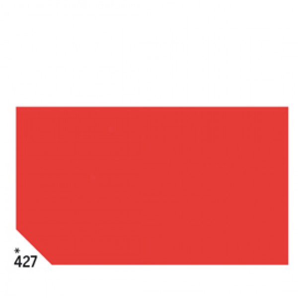 Carta velina - 50x70cm - 20 gr - rosso 427 - Rex Sadoch - busta 26 pezzi Carta velina - 50x70cm - 20 gr - rosso 427 - Rex Sadoch - busta 26 pezzi
