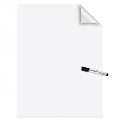Fogli elettrostatici Magic Chart - 60x80 cm - bianco lucido - Legamaster - rotolo da 25 pezzi