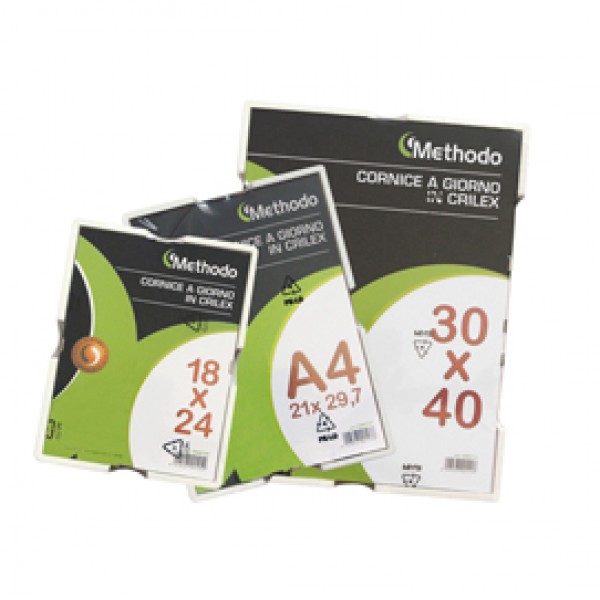 Cornice a giorno - crilex - 25 x 35 cm - Methodo Cornice a giorno - crilex - 25 x 35 cm - Methodo