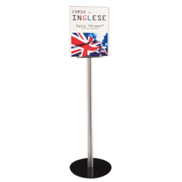 Piantana segnaletica - A3 - 32 x 138 cm - verticale - Tecnostyl Piantana segnaletica - A3 - 32 x 138 cm - verticale - Tecnostyl