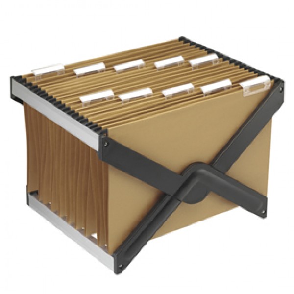 Supporto per cartelle sospese Luxor - con 10 cartelle interasse 39 cm - 41 x 27,5 x 32 cm - avana - Bertesi Supporto per cartelle sospese Luxor - con 10 cartelle interasse 39 cm - 41 x 27,5 x 32 cm - avana - Bertesi