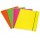 Cartellina 3 lembi Shocking File - con elastico - 25,5x35,5 cm - colori fluo assortiti - Fellowes