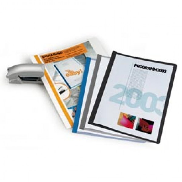 Cartellina per rilegatura Durabind - PVC - 21x29,7 cm - azzurro - Durable Cartellina per rilegatura Durabind - PVC - 21x29,7 cm - azzurro - Durable