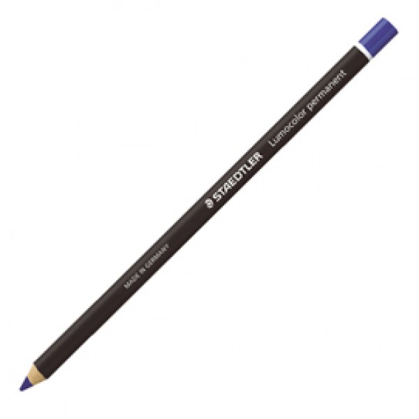 Matita Lumocolor® Glasochrom - permanente - blu - Staedtler Matita Lumocolor® Glasochrom - permanente - blu - Staedtler
