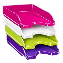 Vaschetta portacorrispondenza CepPro Gloss - 34,8x25,7x6,6 cm - verde anice - Cep