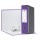 Registratore Eurofile G55 - dorso 8 cm - protocollo 23x33 cm - viola - Esselte