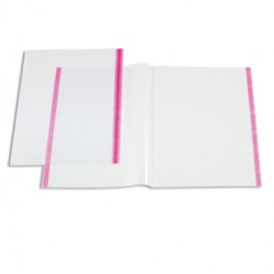 Coprilibro - COVERLIBRO T - 50 x 30cm - PVC - liscio neutro - trasparente - con biadesivo - Sei Rota