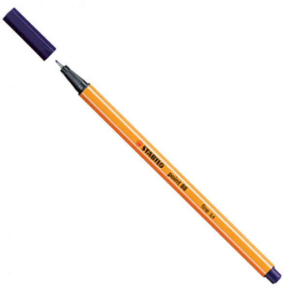Fineliner Point 88 - tratto 0,4 mm - blu notte 22 - Stabilo Fineliner Point 88 - tratto 0,4 mm - blu notte 22 - Stabilo