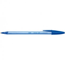 Penna a sfera con cappuccio Cristal Soft  - punta 1,2mm - blu - Bic - conf. 50 pezzi