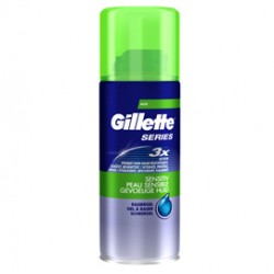 Gel da barba Gillette series - pelli sensibili - 75 ml (da viaggio) - Gillette