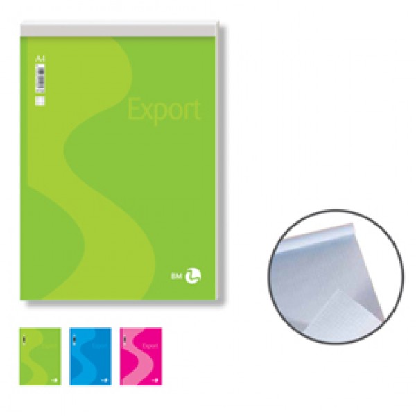 Blocco note Export - 5mm - 150 x 210mm - 50gr - 50 fogli - BM Blocco note Export - 5mm - 150 x 210mm - 50gr - 50 fogli - BM