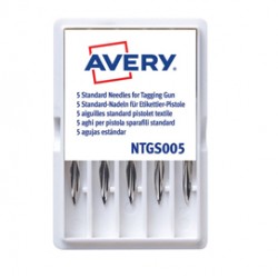 Aghi standard per sparafili - metallo - Avery - conf. 5 pezzi