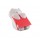 Dispenser gatto bianco + ricarica Post it® Super Sticky Z Notes rosso rubino - CAT-330 - 76 x 76 mm - 90 fogli - Post it®