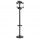 Appendiabiti Stand3 - 8 posti - 175 x 37 cm - nero - Alba