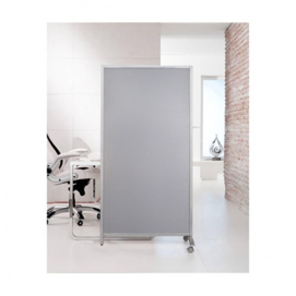 Paretina divisoria - 80 x 40 x 170 cm - policarbonato/acciaio - grigio chiaro - Serena Group Paretina divisoria - 80 x 40 x 170 cm - policarbonato/acciaio - grigio chiaro - Serena Group