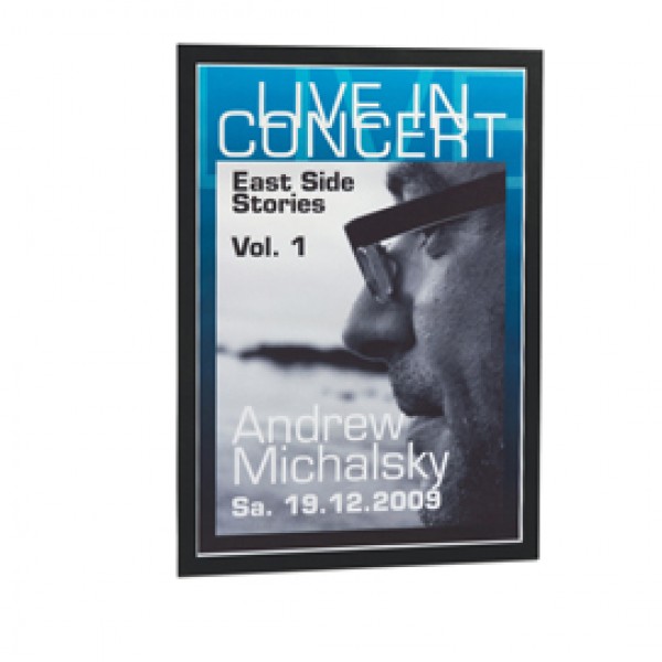 Cornice espositiva Duraframe® - A3 - 29,7 x 42 cm - nero - Durable Cornice espositiva Duraframe® - A3 - 29,7 x 42 cm - nero - Durable