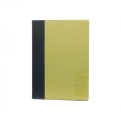 Portamenù Trendy - A5 - 18x25 cm - verde - 1 inserto doppio incluso - Securit