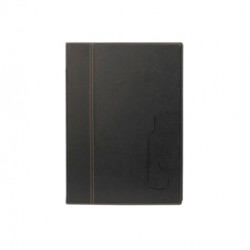 Carta dei vini Trendy - A4 - 24x34 cm - nero - 1 inserto doppio incluso - Securit