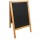 Lavagna Sandwich - cavalletto Teak - 69x125 cm - Securit