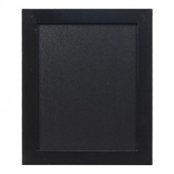 Lavagna Woody - cornice nera - 20x24 cm - Securit