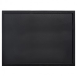 Lavagna Woody - cornice nera - 60x80 cm - Securit
