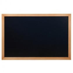 Lavagna Woody - teak - 40x60 cm - Securit