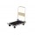 Carrello portatutto PZS150 - pieghevole - 74 x 48 x 83 cm - portata massima 150 kg - bianco/blu - Serena Group