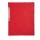 Cartellina con elastico - cartoncino lustrè - 3 lembi - 400 gr - 24x32 cm - rosso - Exacompta