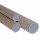 Tubo - con doppio tappo trasparente - diametro 10 cm - H 100 cm - cartone - avana