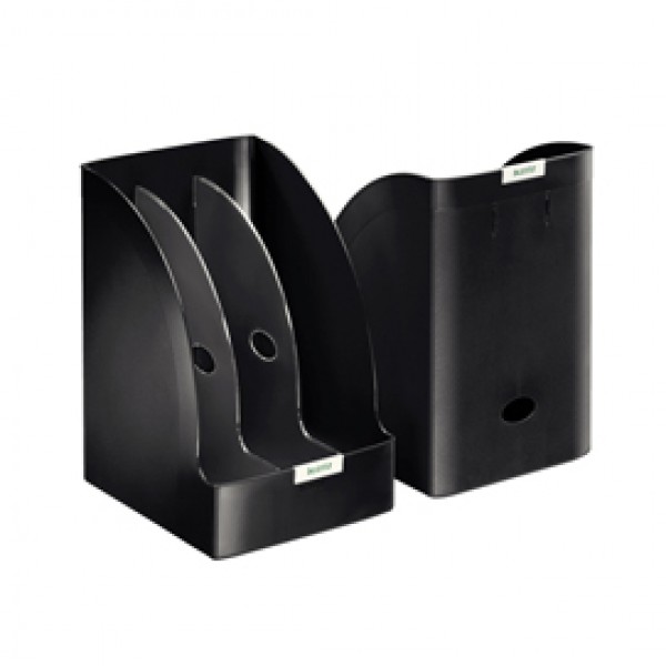 Portariviste Leitz Plus Jumbo - 24 x 31 x 21 cm - nero - Leitz Portariviste Leitz Plus Jumbo - 24 x 31 x 21 cm - nero - Leitz