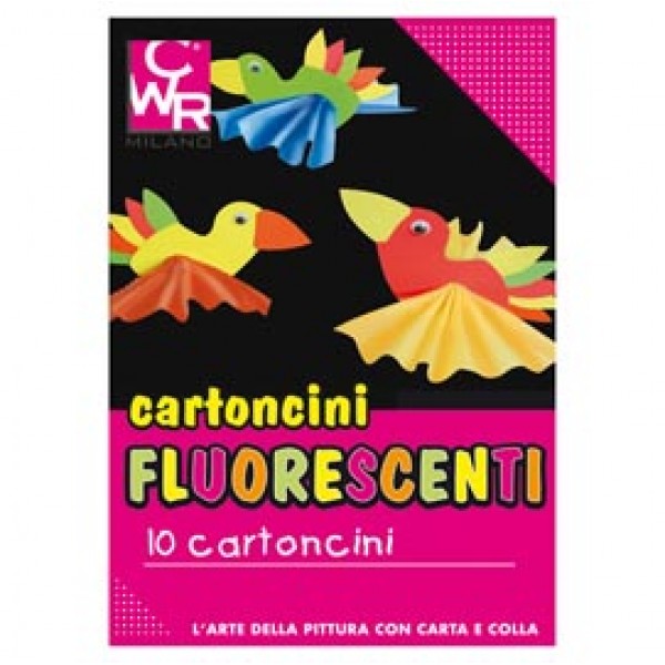 Cartelli fluo - senza scritte - 35x50 cm - 260 gr - colori assortiti - CWR - conf. 10 pezzi Cartelli fluo - senza scritte - 35x50 cm - 260 gr - colori assortiti - CWR - conf. 10 pezzi