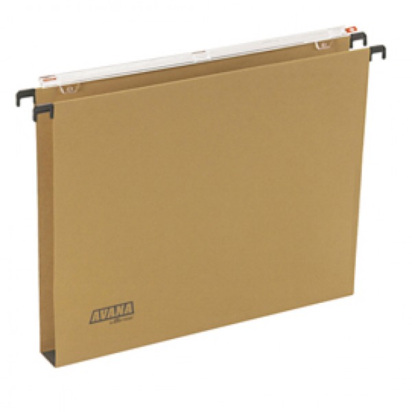 Cartella sospesa Avana - cassetto - interasse 39 cm - fondo U 30 mm - 37x24,5 cm - avana - Bertesi Cartella sospesa Avana - cassetto - interasse 39 cm - fondo U 30 mm - 37x24,5 cm - avana - Bertesi