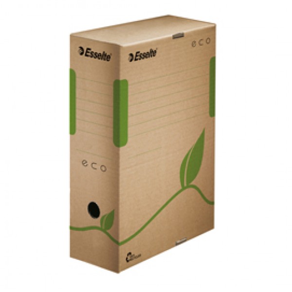 Scatola archivio EcoBox - dorso 10 cm - 32,7x23,3 cm - Esselte Scatola archivio EcoBox - dorso 10 cm - 32,7x23,3 cm - Esselte
