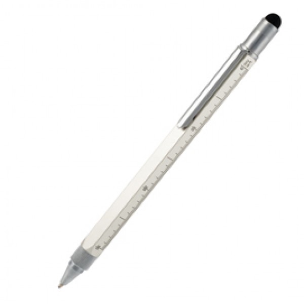 Penna a sfera Tool Pen - punta M - argento - Monteverde Penna a sfera Tool Pen - punta M - argento - Monteverde