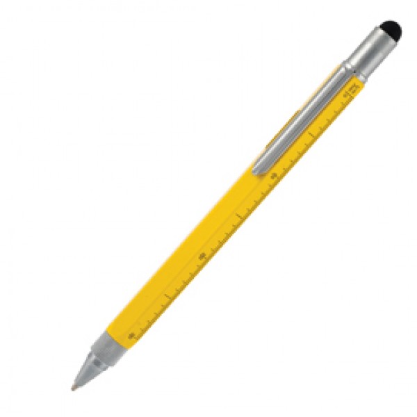 Portamine Tool Pen - punta 0,9mm - giallo - Monteverde Portamine Tool Pen - punta 0,9mm - giallo - Monteverde