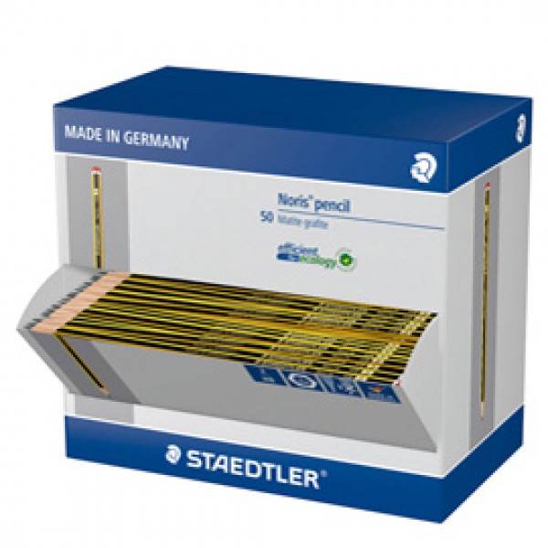 Matita in grafite Noris - gradazione HB - Staedtler - conf. 50 pezzi Matita in grafite Noris - gradazione HB - Staedtler - conf. 50 pezzi